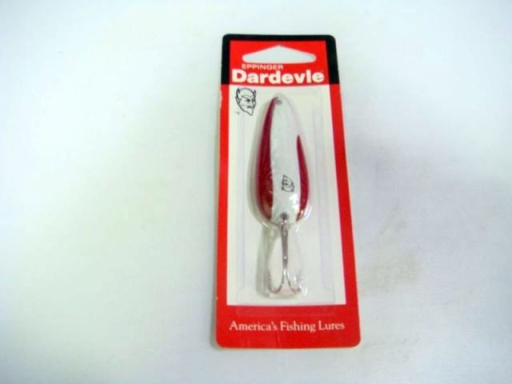 Eppinger Dardevle IMP 2/5 Oz Red/White Fishing Lures Spoons