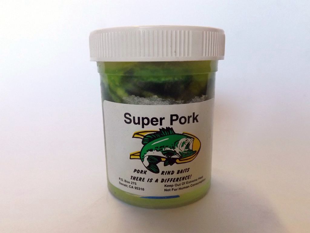 Super Pork Frog 3" X 1" Black/Chartruese Qty 9 Discount Fishing Gear and Tackle