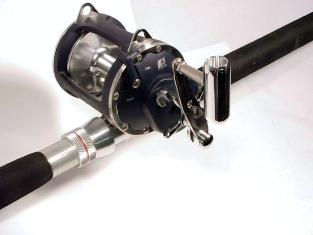 Okuma Pursuit\ 6\&\39\;\ E\Glass\ Big\ Game\ Rod\ With\ Okuma\ CN55W